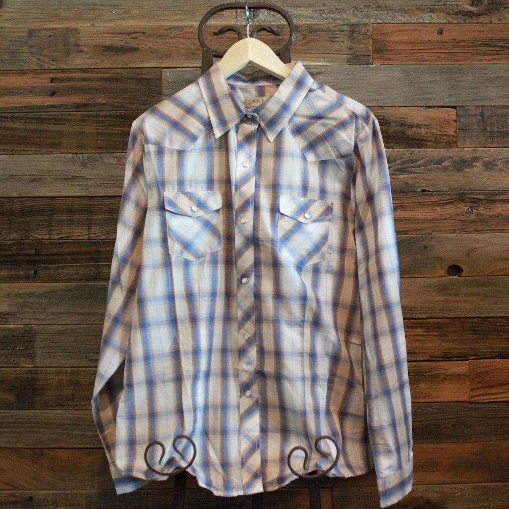 Roper western button down